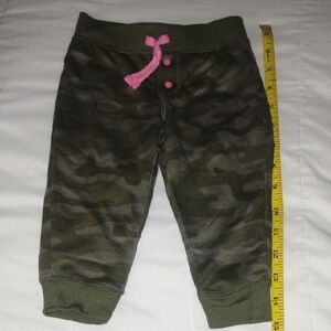 Camo Green Kids Jogger Pants